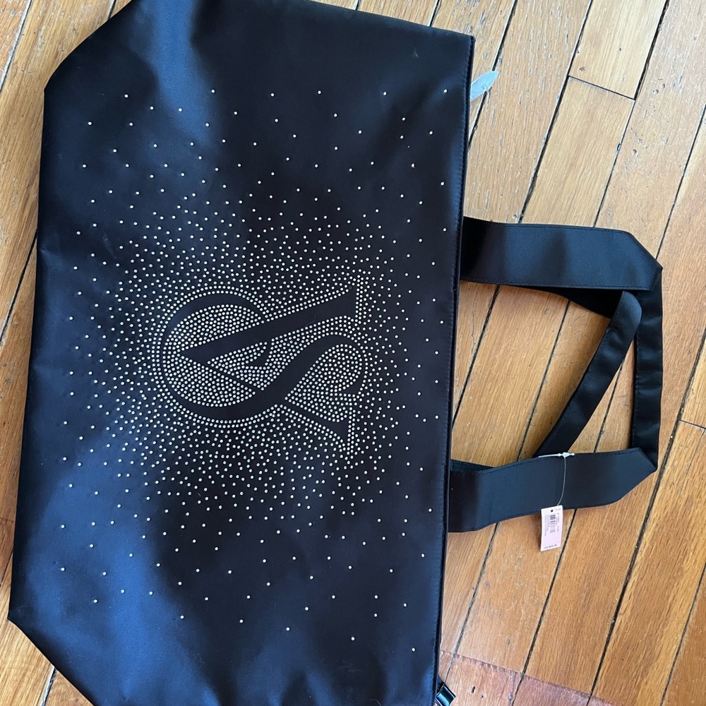 Black Designer Tote Bag